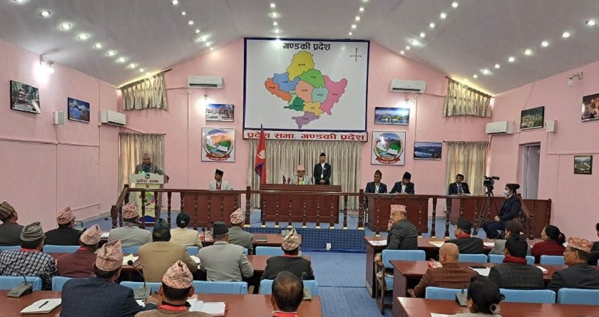 गण्डकी प्रदेशका मुख्यमन्त्री अधिकारीलाई विश्वासको मत प्राप्त